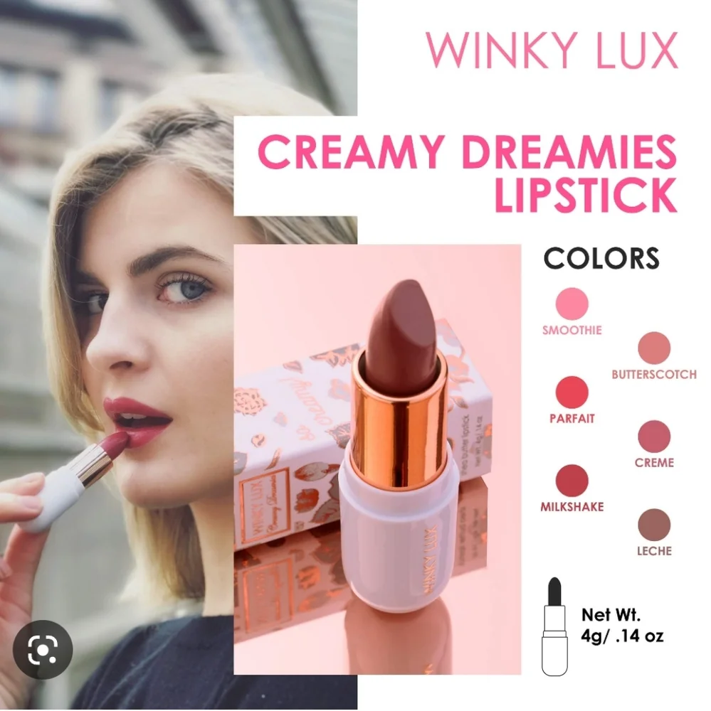 ❇️PARFAIT Winky Lux DISCONTINUED Creamy Dreamies Lipstick NWT
